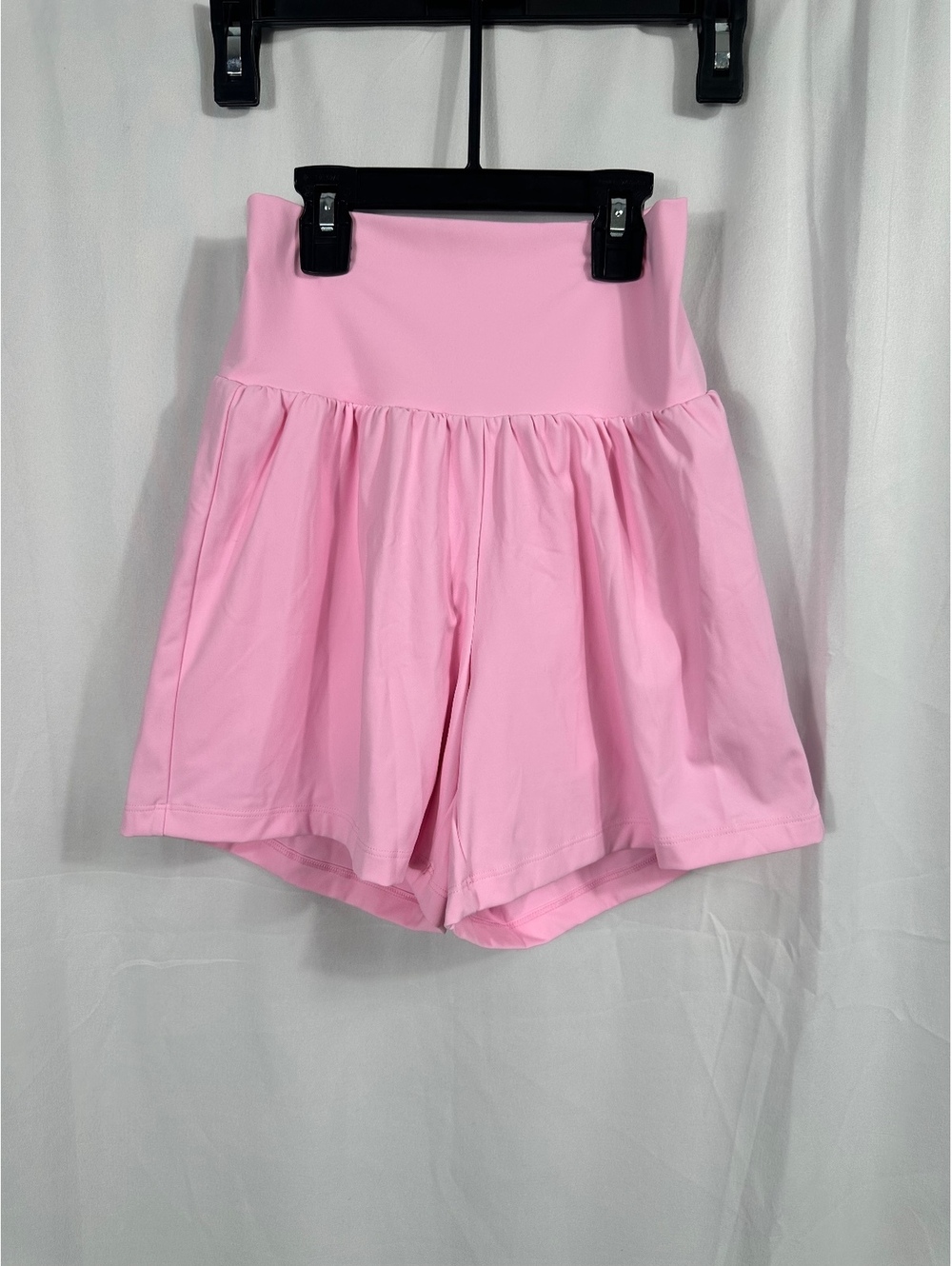 Halara Pink High Waist Skater Style Shorts with Built-in Liner XS